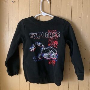 Kidgets Black Explorer Sweatshirt